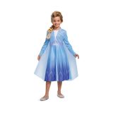 Kostým Elsa Basic - Frozen 2 (licence), velikost S (5-6 let)