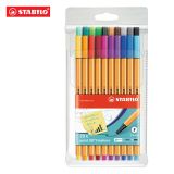 Liner - STABILO point 88 - 20 ks balenie - s 20 rôznymi barvami + Dárek - Pouzdro STABILO