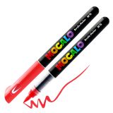 M&G MOCALO Akrylový popisovač, štětcový hrot - červený 235