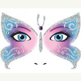 Nálepky na tvář Motýl