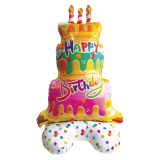 Narozeninový balónek 120 cm (mix barev)