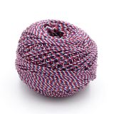 Niť trikolóra bílá/modrá/červená 100 g
