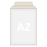 Obálka kartonová - formát A2, 1 ks