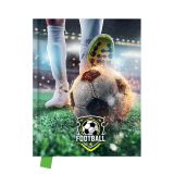 Památník JUNIOR 14x18 cm, 80 list. čistý - Football