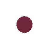 Rozetky Premium O 9cm bordové / 40ks /