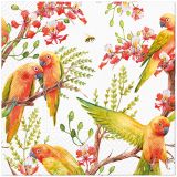 Ubrousky PAW L 33x33cm Exotic birds