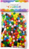 pom poms mini 300ks bar.mix