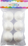 polystyren koule 6cm 6ks