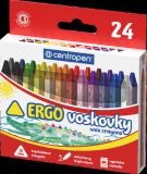 voskovky Centropen trojhranné 9531 24ks