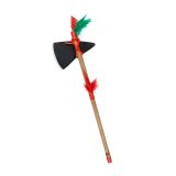Boland Indiánský tomahawk sekera s peříčky