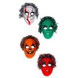 Widmann Maska s vlasy halloweenská : Varianta - Mix - chci od vás namíchat modely - halloween party a dekorace