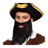 Boland Vousy pirátské černé
