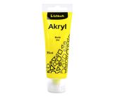 Barvy akrylové 75ml, žlutá LUMA