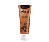 Barvy akrylové 75ml, hnědá světle LUMA
