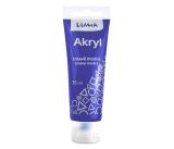 Barvy akrylové 75ml, modrá tmavě LUMA