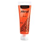 Barvy akrylové 75ml, červená LUMA