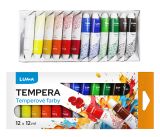 Barvy temperové LUMA 12 barev