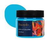 Barvy akrylové 100ml, modrá FINENOLO DELI EC17-BL