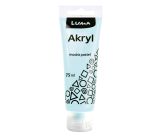 Barvy akrylové 75ml, PASTEL modrá LUMA