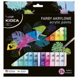 DRF KIDEA akrylové barvy 24 x12ml