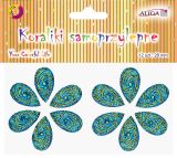 Kamínky samolepící - slzy na blistru