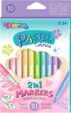 Colorino pastel fixy 10ks oboustranné