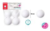 Polystyrénové koule 6 cm 4 ks