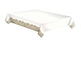 Ubrus MAKI 120x180cm papírový Ornament Silver