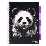 Blok A4/100l 80g PANDA spirála s rozřaďovačem