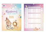 kalendář 2026 nástěnný Rodinný 1061639