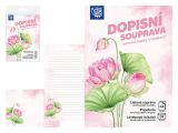 dopisní papír barevný LUX 5+10 (Květy) 5550398