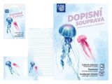 dopisní papír barevný LUX 5+10 (Medůzy) 5550401