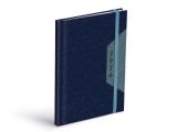 diář 2026 T805 PU blue/gray s gumkou 7781483