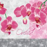 Ubrousky SLOG010001 Růžová orchidej