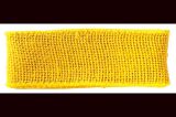 Stuha jutová žlutá šířka 6 cm, 2 m /2857/