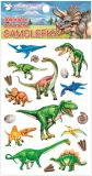 Samolepky plastické dinosauři 10,5 x 19 cm / 15037