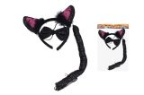 Set karneval - kočka černá (W045059)