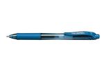 Gelové pero EnerGelX BL107, modrá, 0,35 mm, stiskací mechanismus, PENTEL BL107-CX