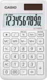 Kalkulačka kapesní, 10 místný displej,  CASIO SL 1000,  bílá