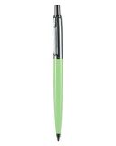 Kuličkové pero, 0,8 mm, v krabičce, pastelově zelené tělo, modrá, PAX