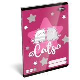 Sešit Kit tok Stars Purrfect, 20-32, A5, čistý, 32 listů, LIZZYSULI 7500172002