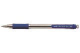 Kuličkové pero SN-101 Laknock Fine, modrá, 0,4mm, stiskací mechanismus, UNI