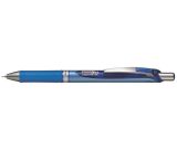 Gelové pero EnerGel BLN75, modrá, 0,25 mm, stiskací mechanismus, PENTEL BLN75-CO