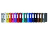 Pákový pořadač Rainbow, fialový, 75 mm, A4, PP/karton, DONAU