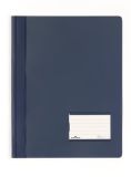 Desky s rychlovazačem DURALUX, tmavě modrá, extra pevné, A4+, průsvitné, DURABLE 268007