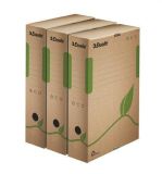 Archivační krabice Eco, přírodní hnědá, 80 mm, A4, ESSELTE