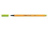 Liner  Point 88, apple zelená, 0,4mm, STABILO