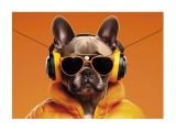 Spisové desky s drukem Cool dog, A4, PP, 180 micron, PANTA PLAST 0410-0062-60