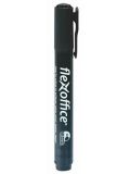 Permanentní popisovač PM03, černá,  1,5mm, kuželový hrot, FLEXOFFICE