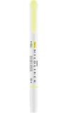 Oboustranný zvýrazňovač Mildliner Fluorescent, žlutá, 1,4 - 4 mm, ZEBRA 78150